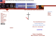 Tablet Screenshot of newbrocktonumc.org
